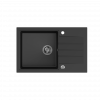Quadron  PETER 111 Steingran Very Black Mat - czarny mat  HCQP7850BLMPC